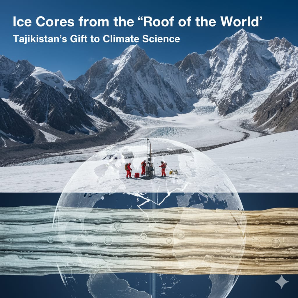​Ice Cores from the ‘Roof of the World’: Tajikistan’s Gift to Climate Science