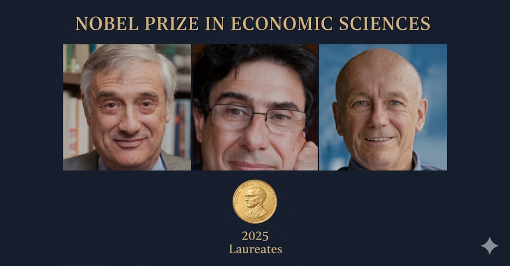 Econ Nobel 2025: Linking the Gears of Innovation, Growth, and Human Progress