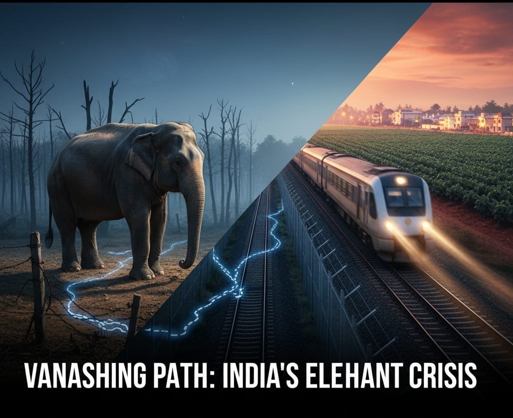 India’s Elephants Are Losing Their Way as Development Destroys Ancient Migration Routes