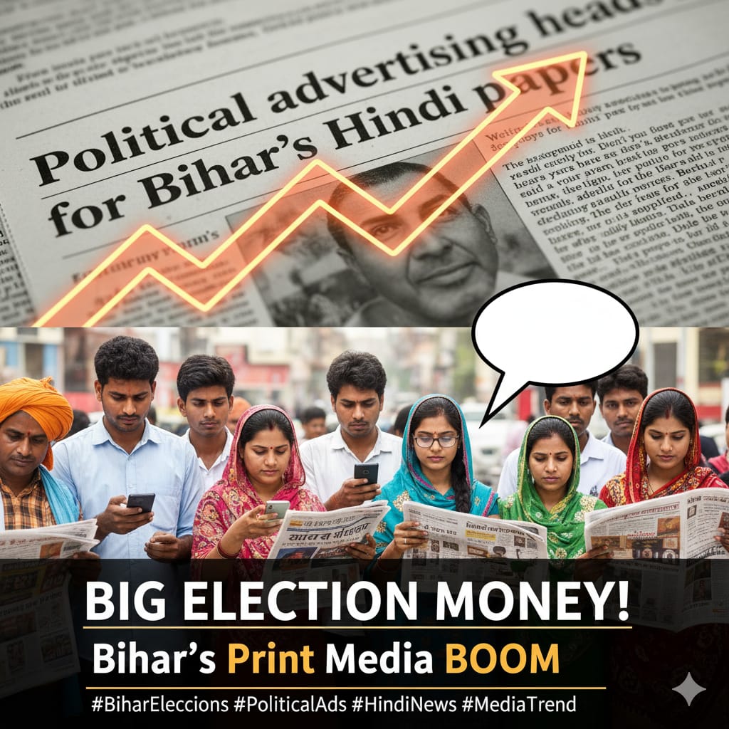 Political Advertising Surge: Bihar's Hindi Newspapers Become the Main Battlefield